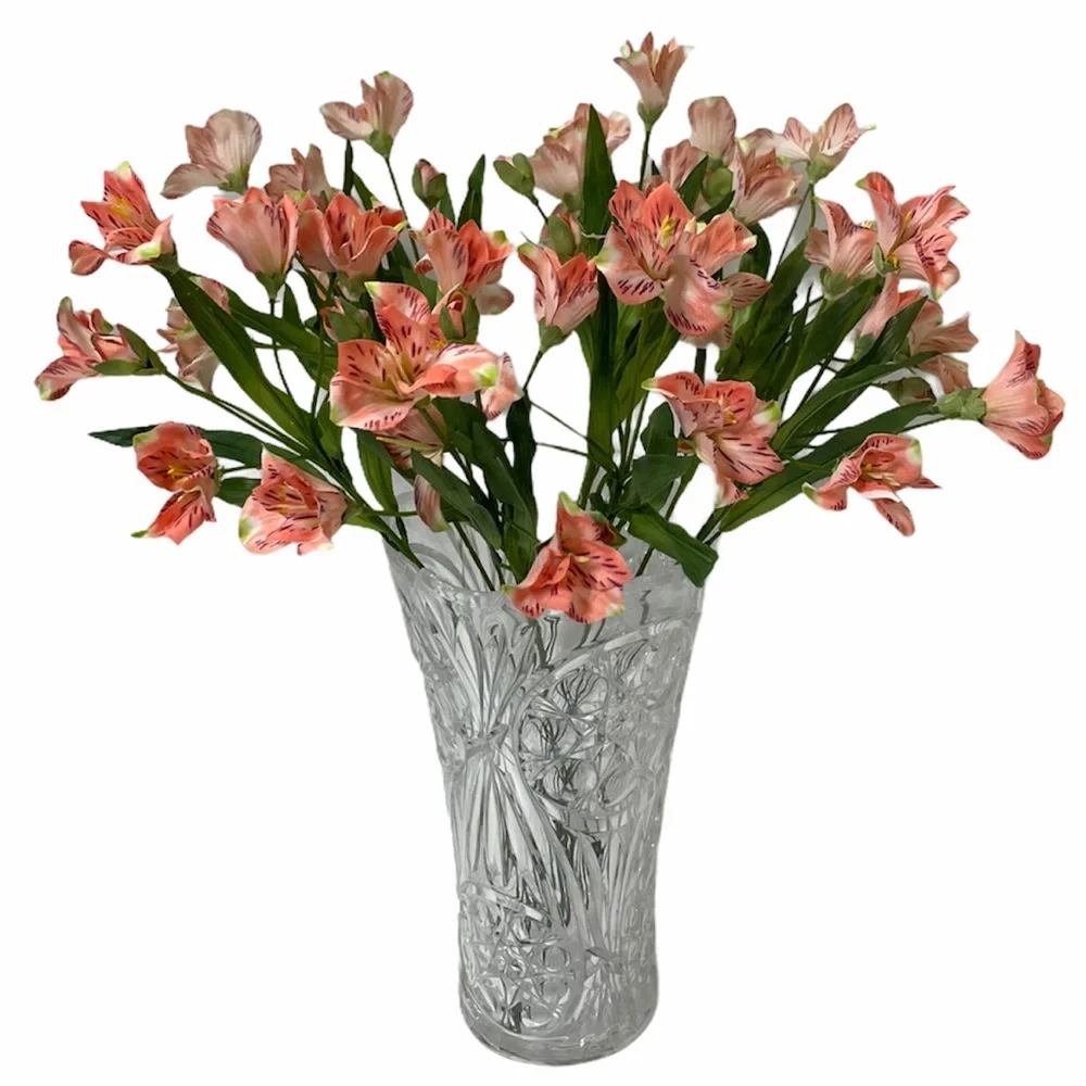 Lovely Lily Silk Flowers Bundle 9 Pc Set Decorating Crafts DIY Floral Lot